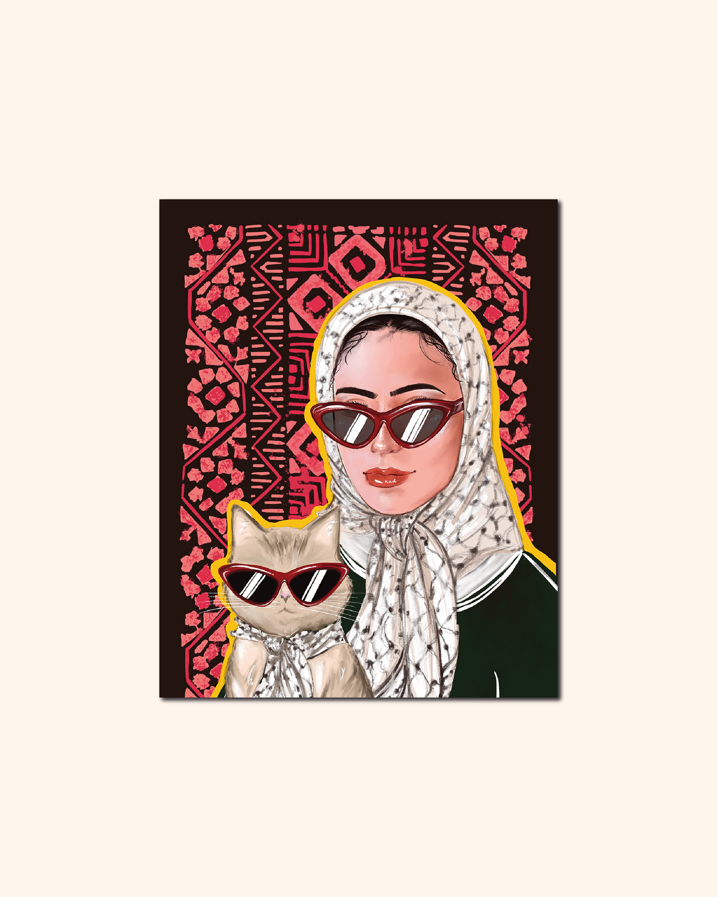 CAT-FIYYEH PRINT
