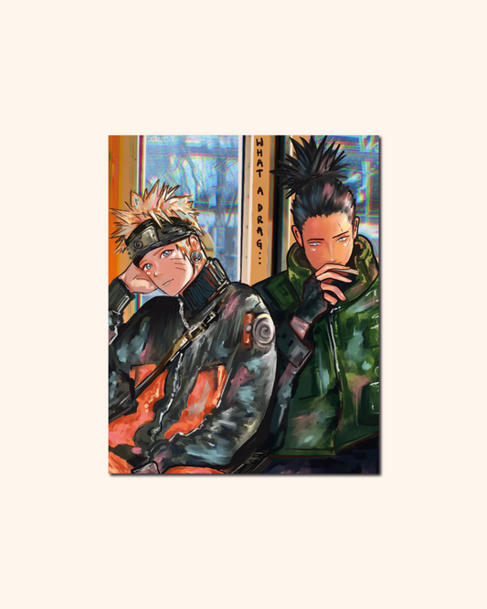 NARUTO TRAIN PRINT