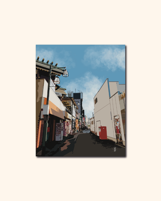 TOKYO BY DAY PRINT