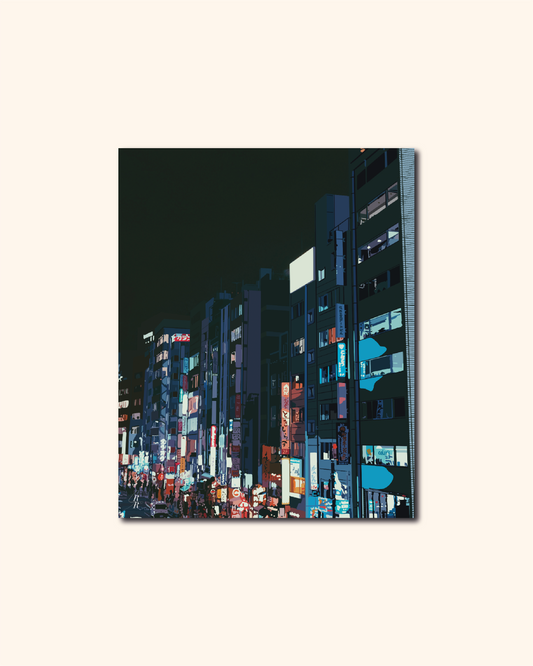 TOKYO BY NIGHT PRINT