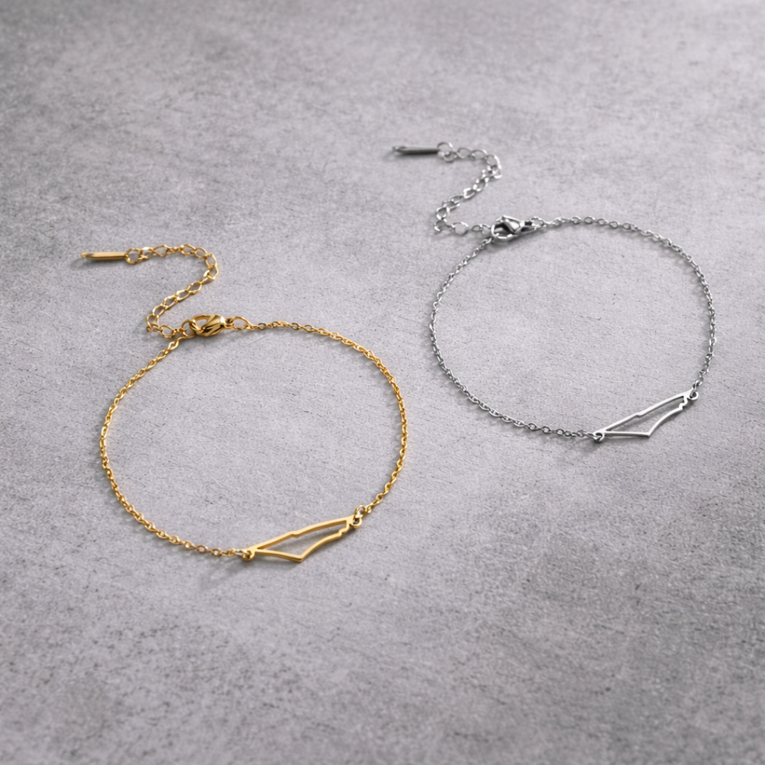 SOLID-ARITY SAMPUL + MAP BRACELET SET
