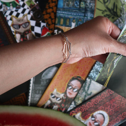 SOLID-ARITY SAMPUL + MAP BRACELET SET
