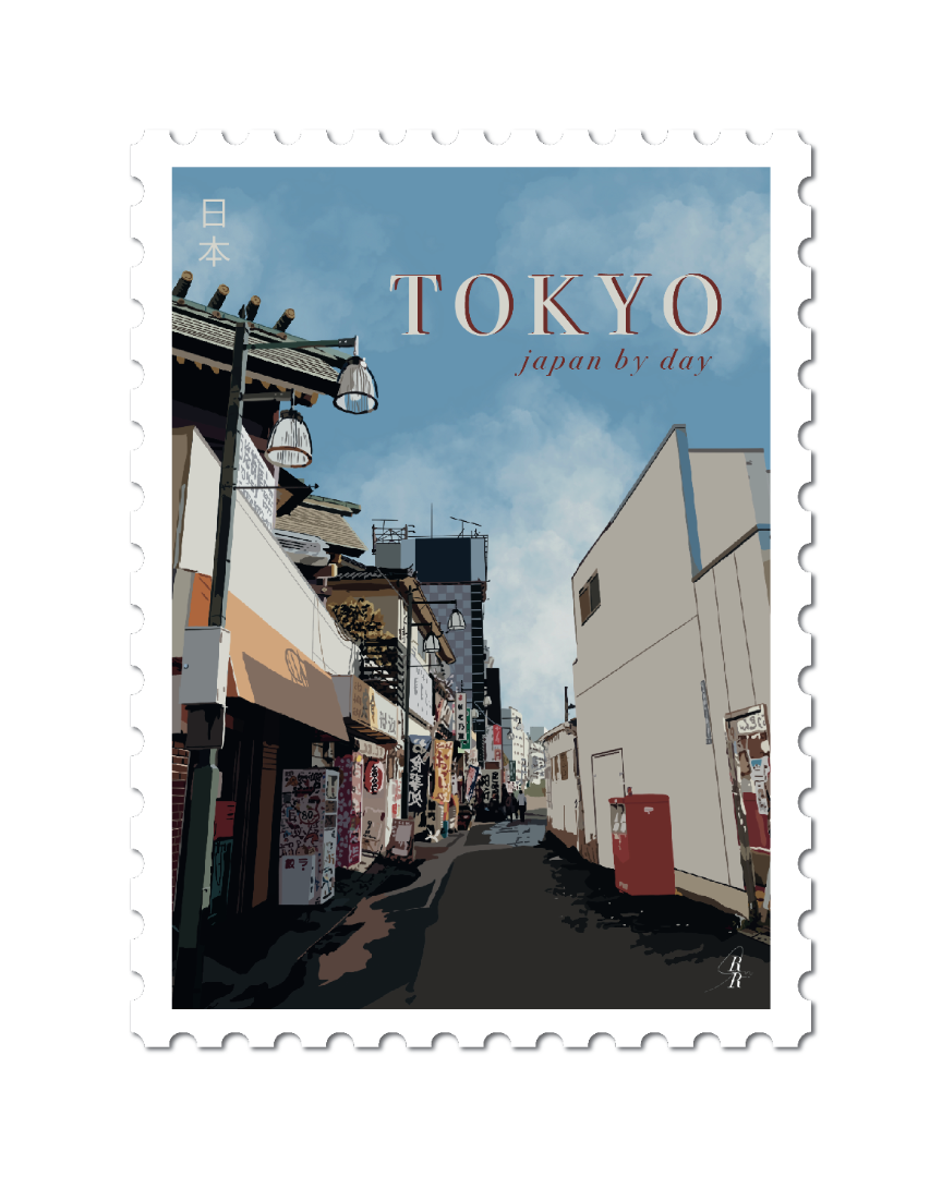 TOKYO BY DAY STICKER