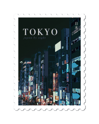 TOKYO BY NIGHT STICKER